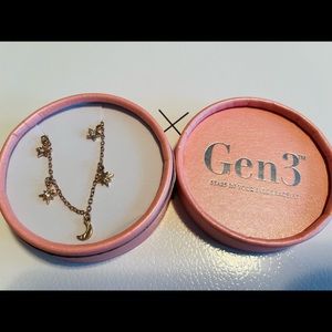 Charm bracelet in rose gold by Gen3 NWT